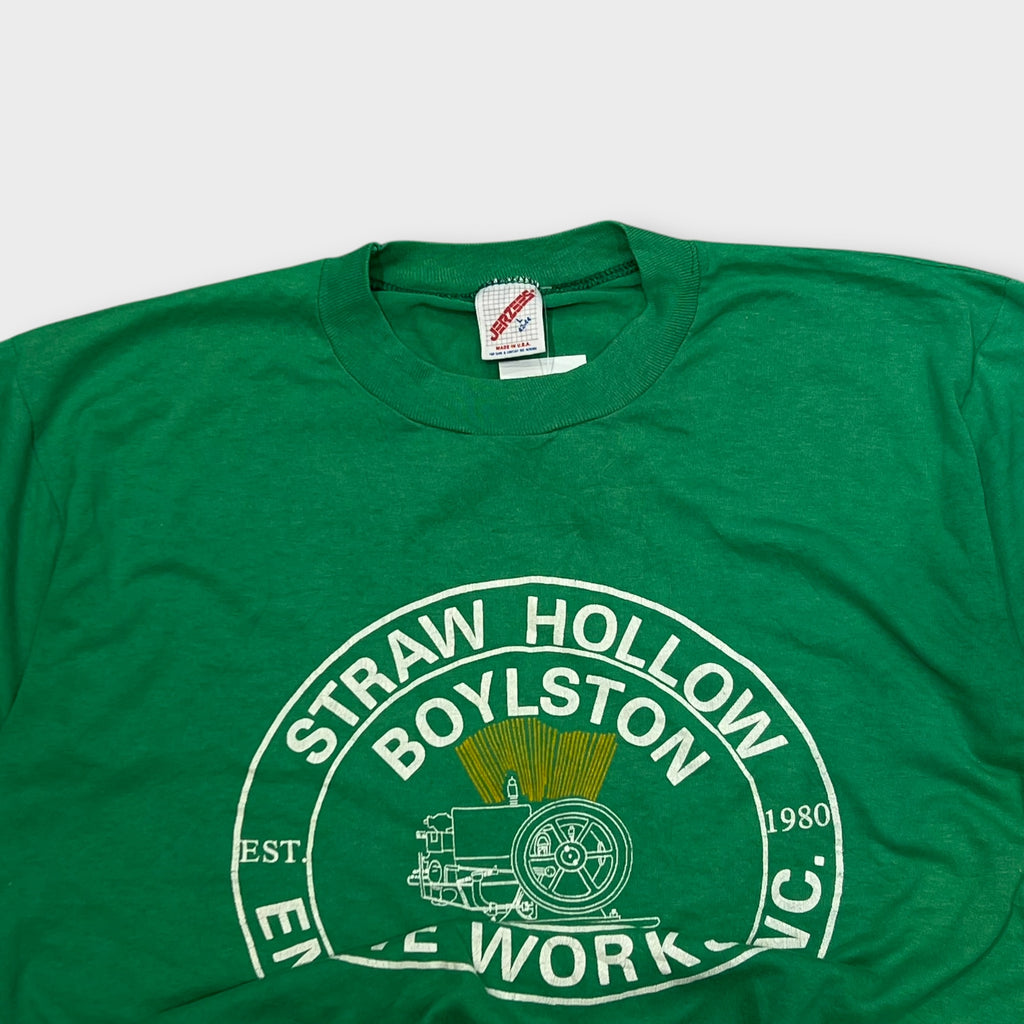 T-shirt Vintage Single Stitch Vert - L