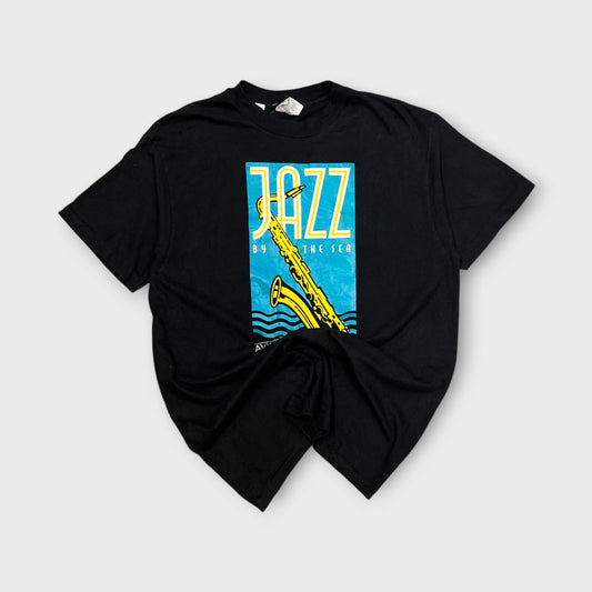 T-shirt Vintage Single Stitch Noir - L