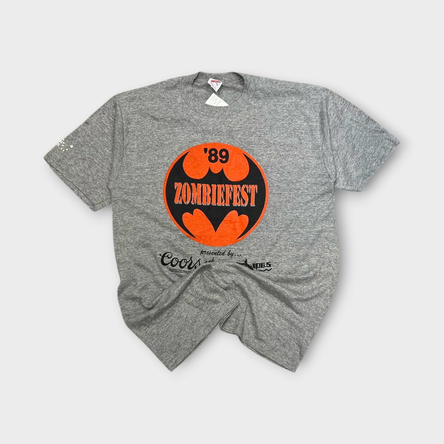 T-shirt Vintage Single Stitch Gris - XL