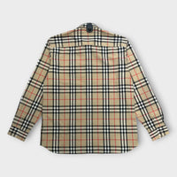 Chemise Deadstock Burberry Nova Check Beige - XL