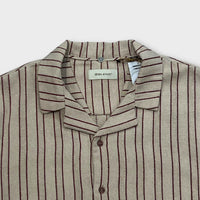 Chemise Manche Courte Deadstock Blend Beige - L