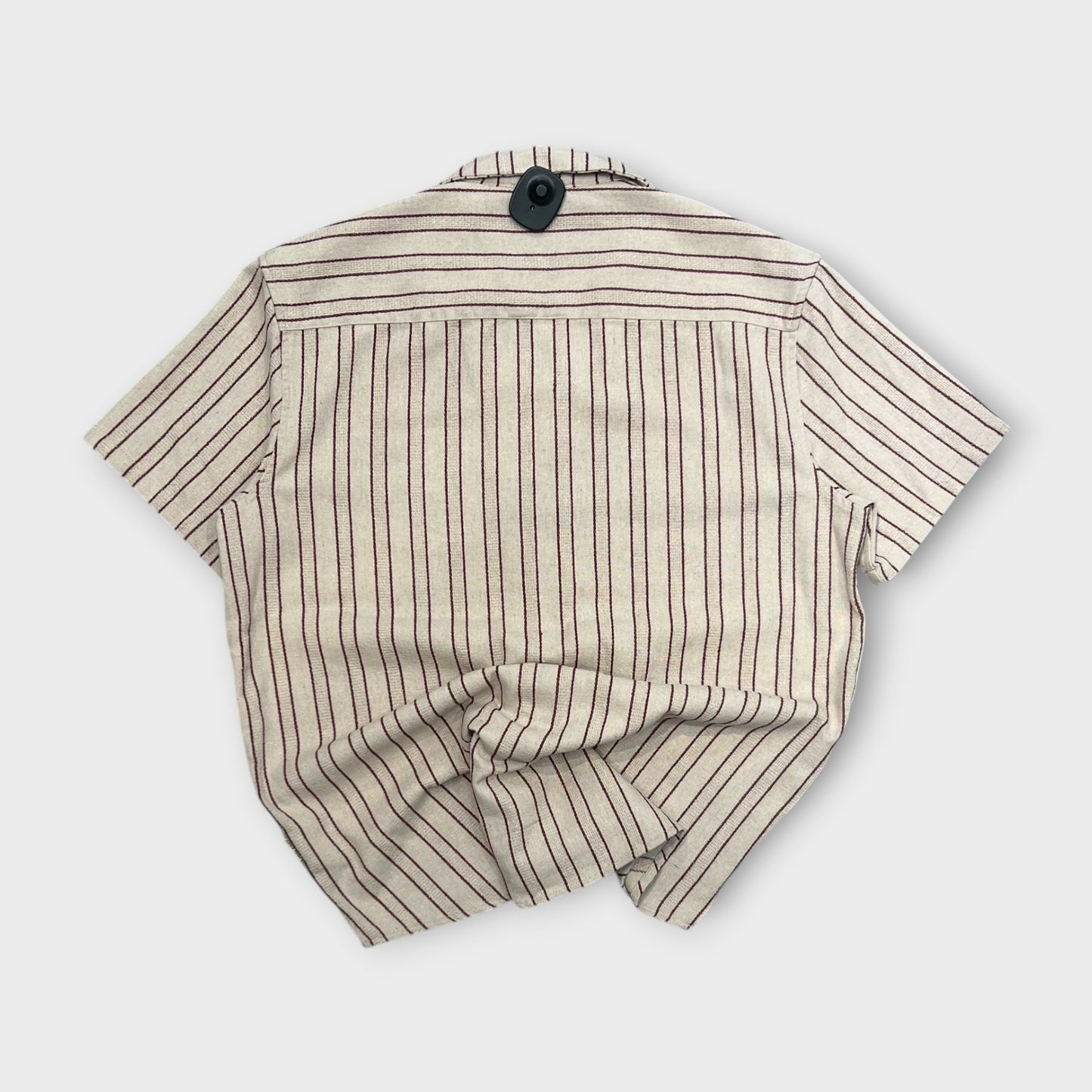Chemise Manche Courte Deadstock Blend Beige - L