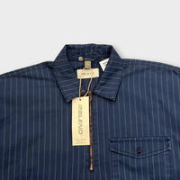 1/4 Zip Deadstock Blend Navy - L