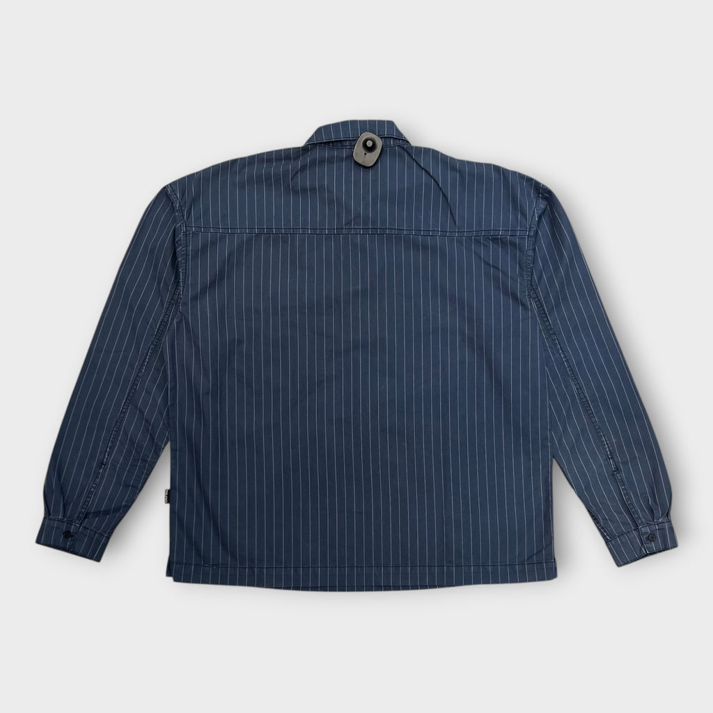 1/4 Zip Deadstock Blend Navy - L