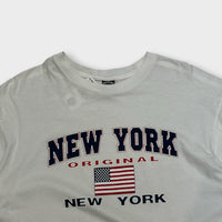 T-shirt Vintage Blanc - L