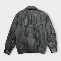 Veste Cuir Gris - L