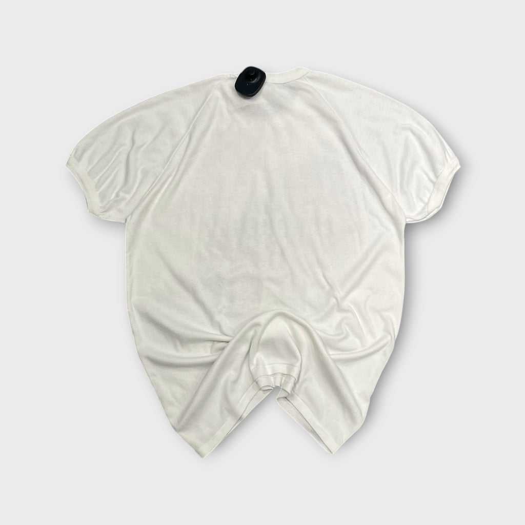 T-shirt Vintage Single Stitch Blanc - M