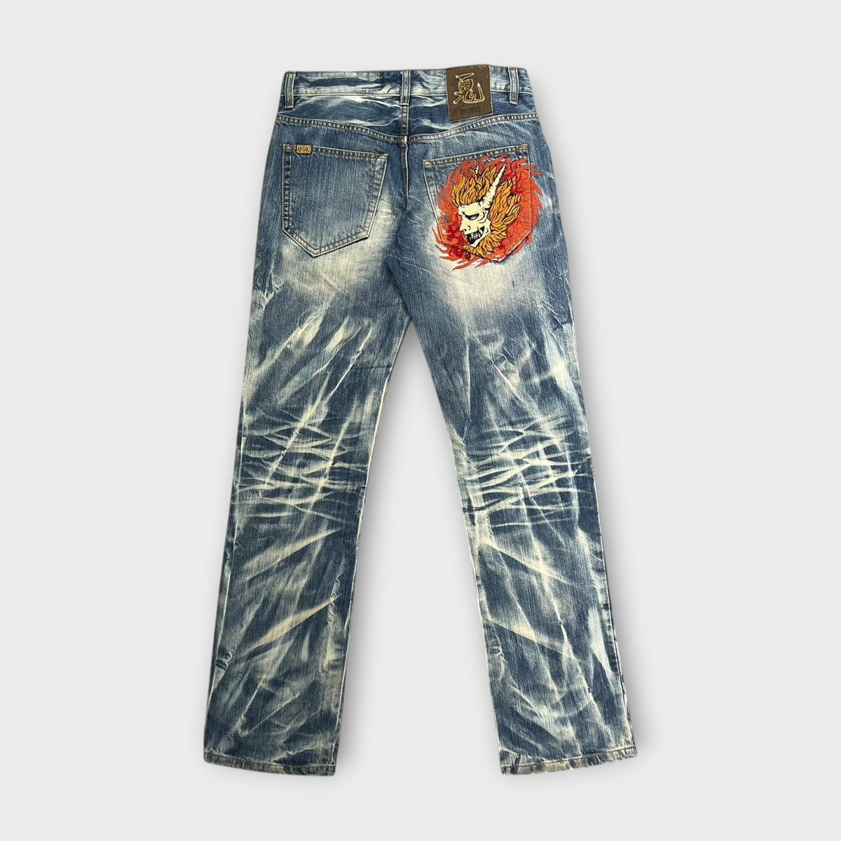 Jean Hip Hop Y2K Bleu - FR38