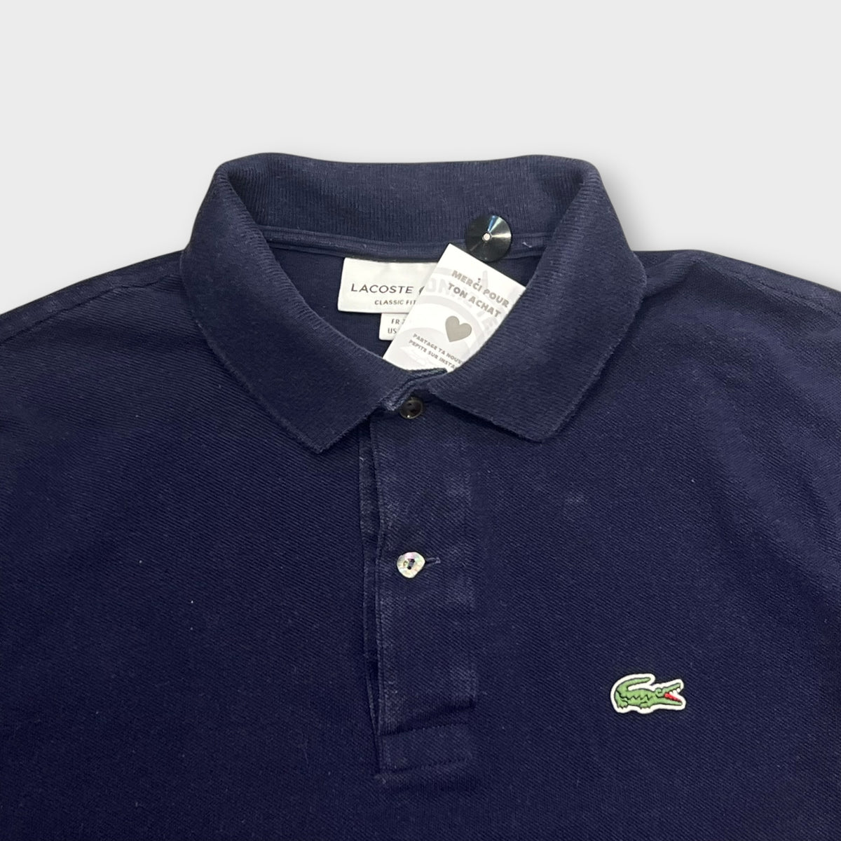 Polo Lacoste Navy - XS