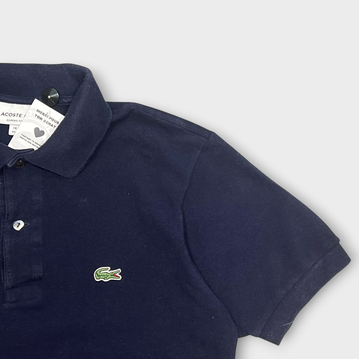 Polo Lacoste Navy - XS