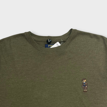 Pull Thermal Bear Ralph Lauren Vert - M