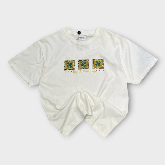 T-shirt Vintage Blanc - M