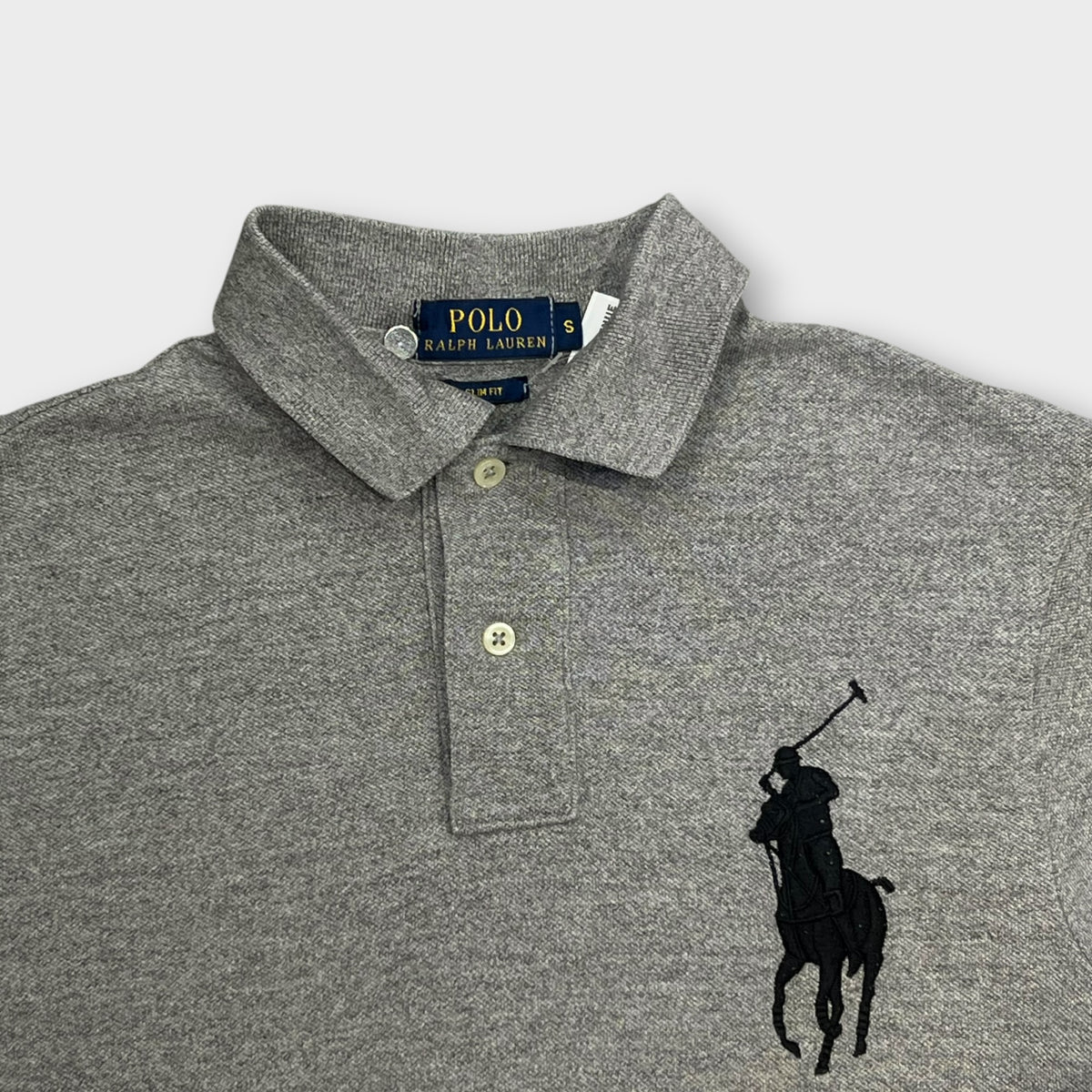 Polo Ralph Lauren Big Logo Gris - S