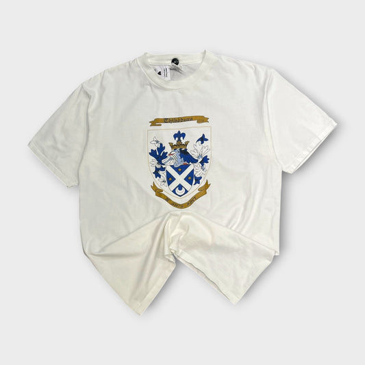 T-shirt Vintage Single Stitch Blanc - XL