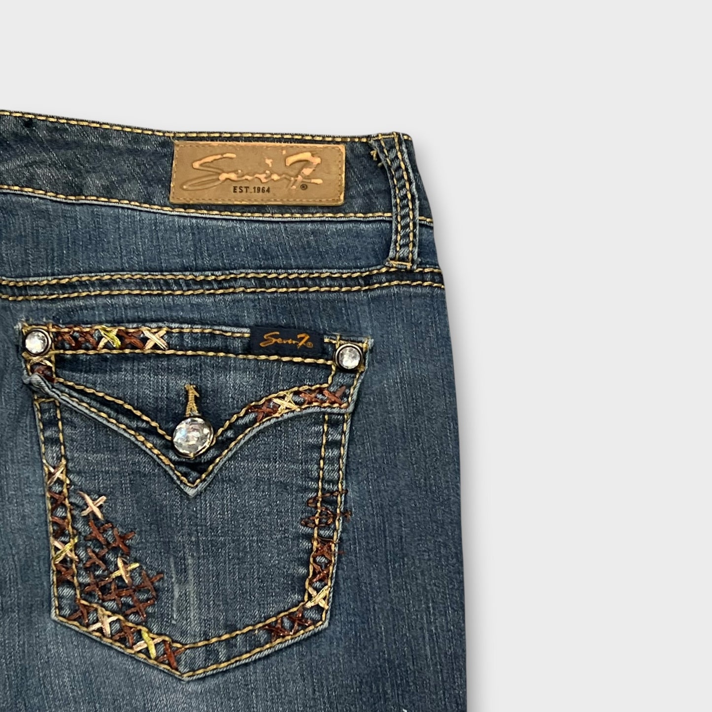 Jean Patte D'Eph Vintage Bleu - FR42