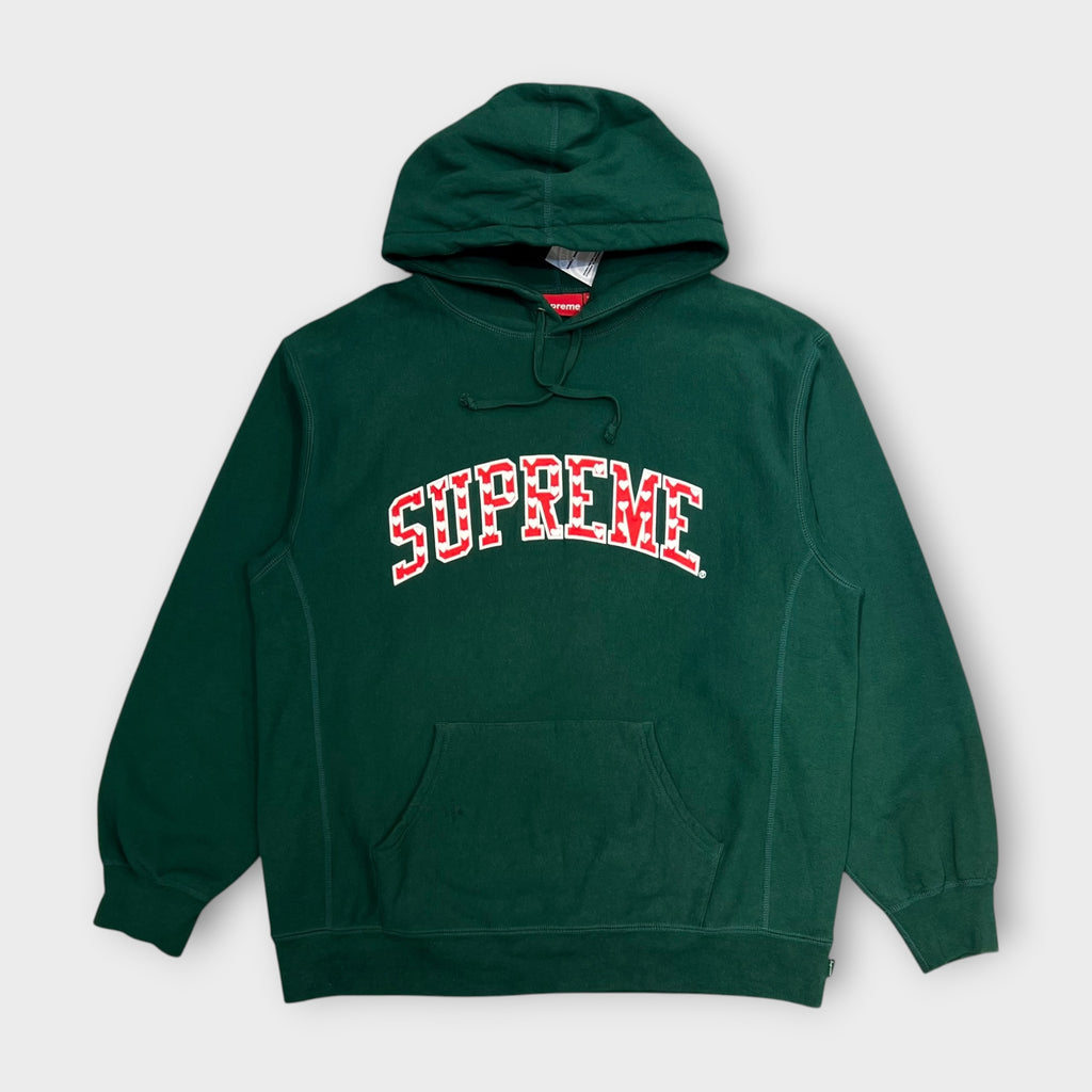 Hoodie Supreme Vert - M