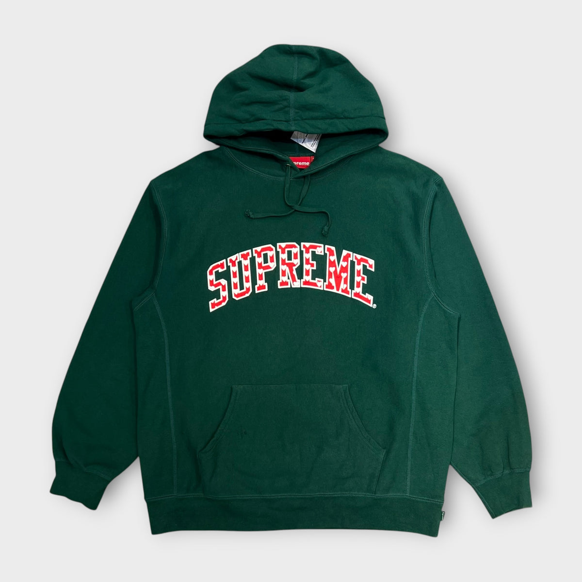 Hoodie Supreme Vert - M