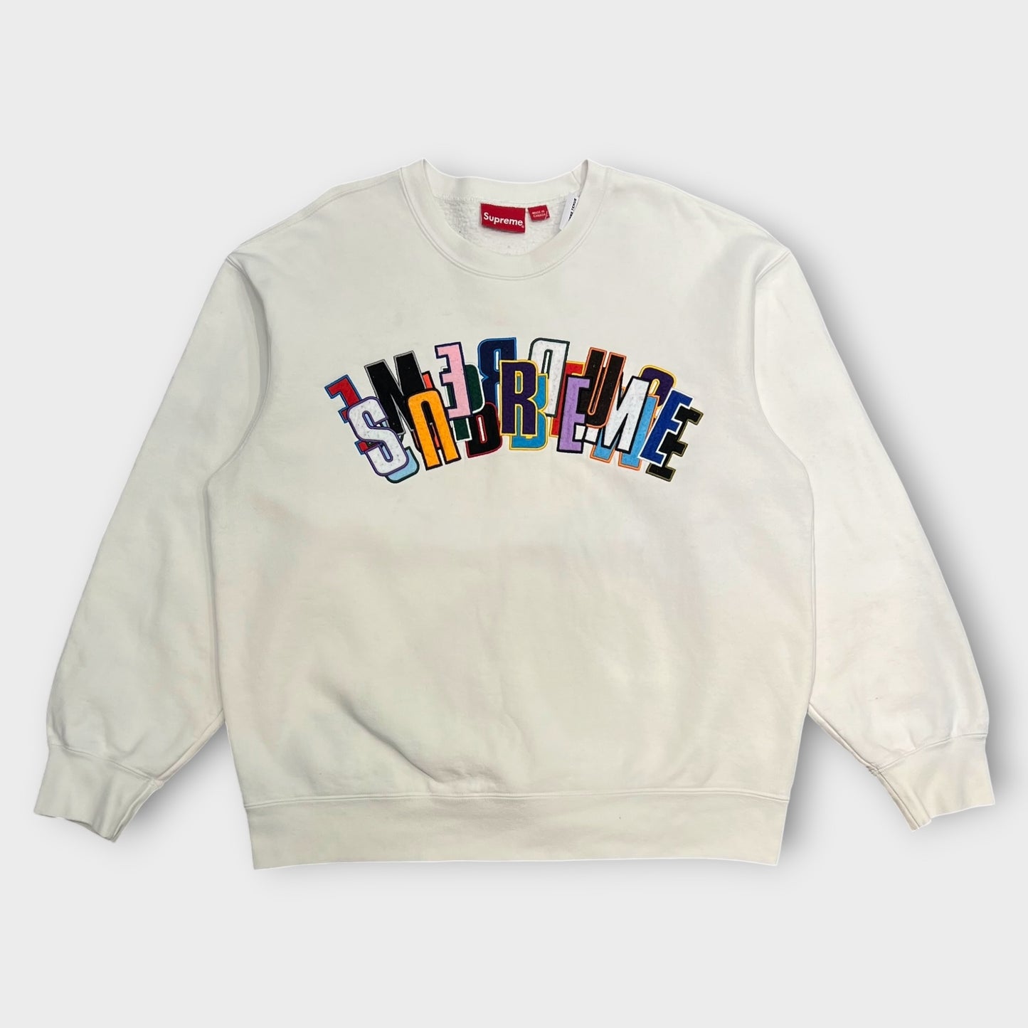 Sweat Supreme Blanc - L