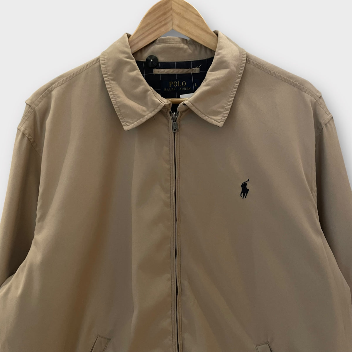 Veste Harrington Ralph Lauren beige - L