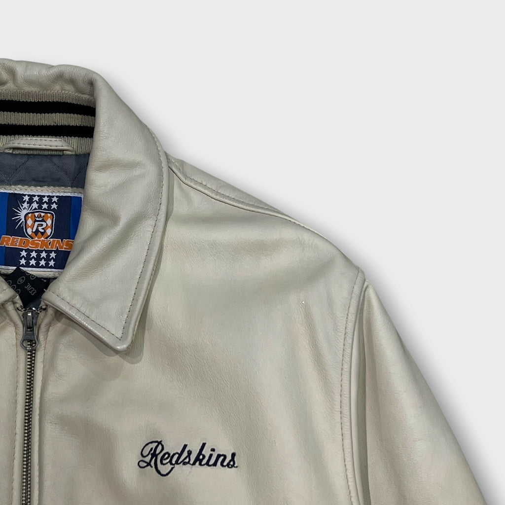 Veste Cuir Redskins Beige - M