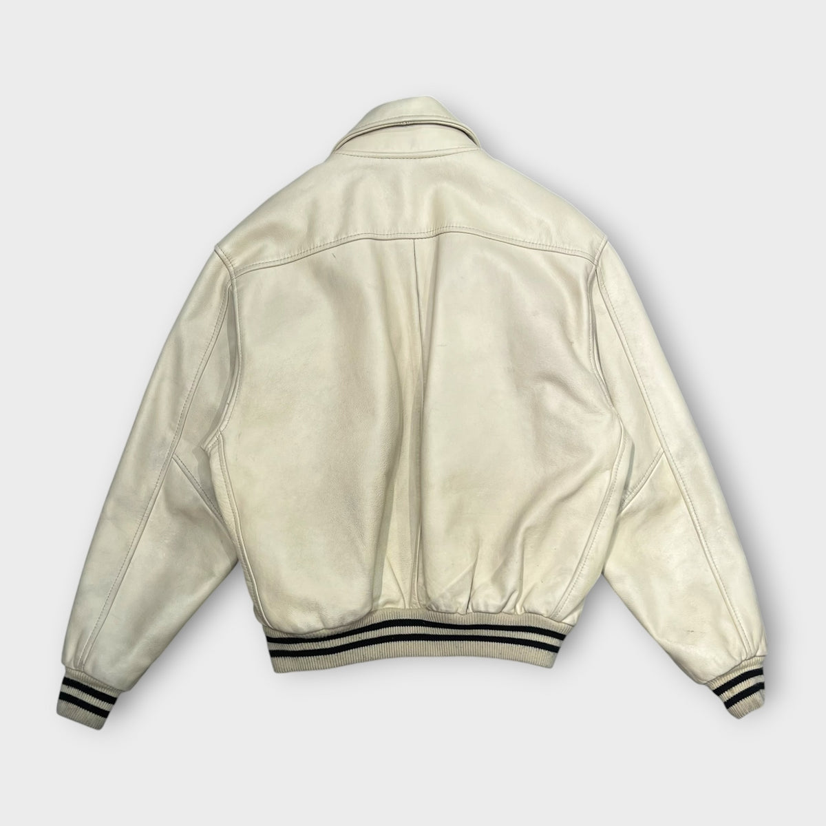 Veste Cuir Redskins Beige - M