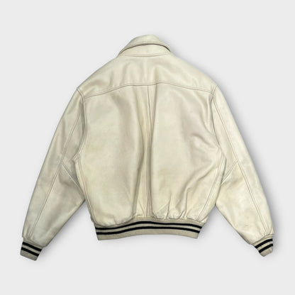 Veste Cuir Redskins Beige - M