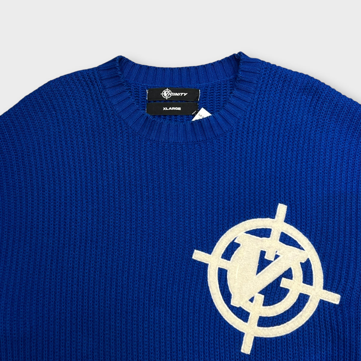 Pull Vicinity Bleu - XL