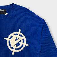 Pull Vicinity Bleu - XL