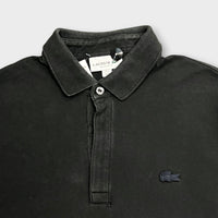 Polo Lacoste Manches Longues Noir - S