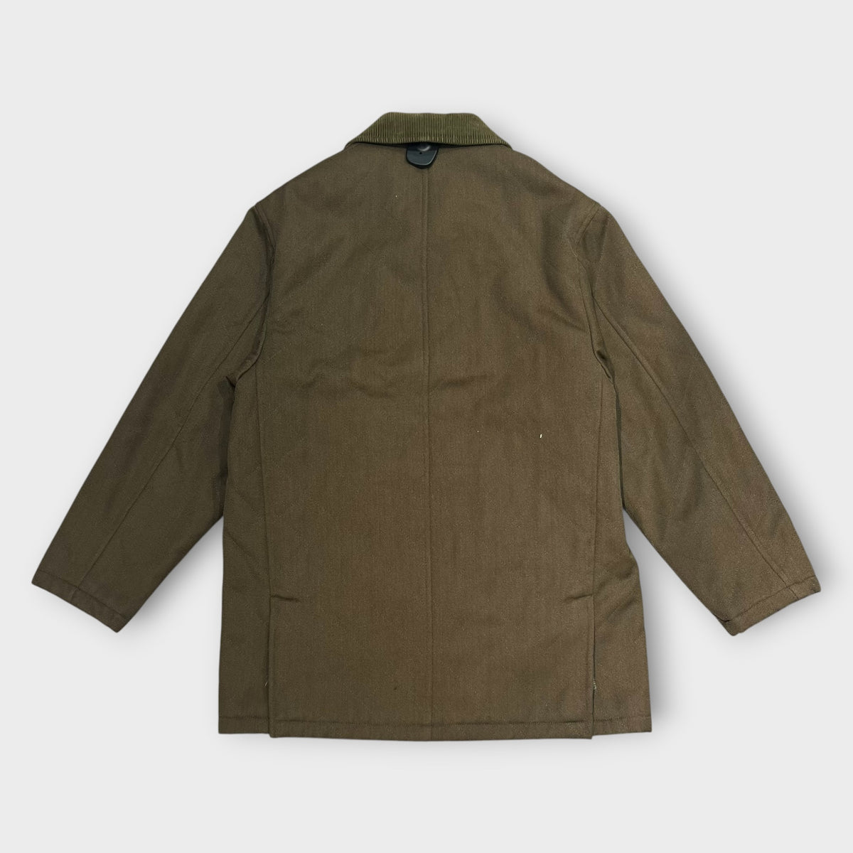 Veste Matelassée Laine Burberry Kaki - M