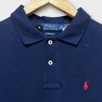 Polo Manches Longues Ralph Lauren Navy - 14/16A (Fit S)
