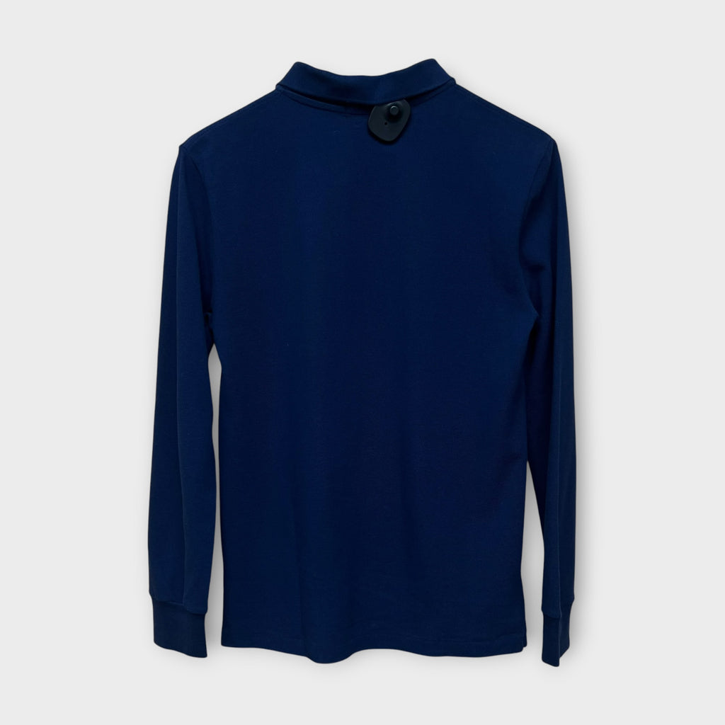 Polo Manches Longues Ralph Lauren Navy - 14/16A (Fit S)