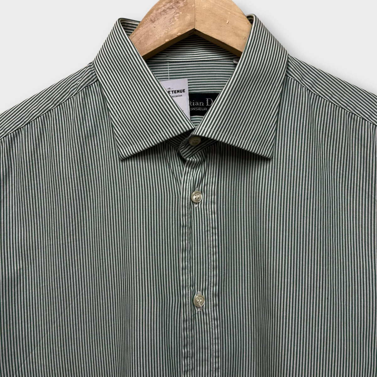 Chemise Vintage Christian Dior 90's Vert - XL