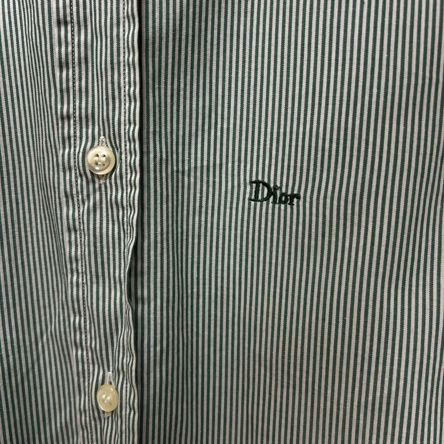 Chemise Vintage Christian Dior 90's Vert - XL