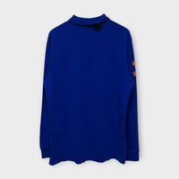 Polo Manches Longues Ralph Lauren Big Logo Bleu - XL