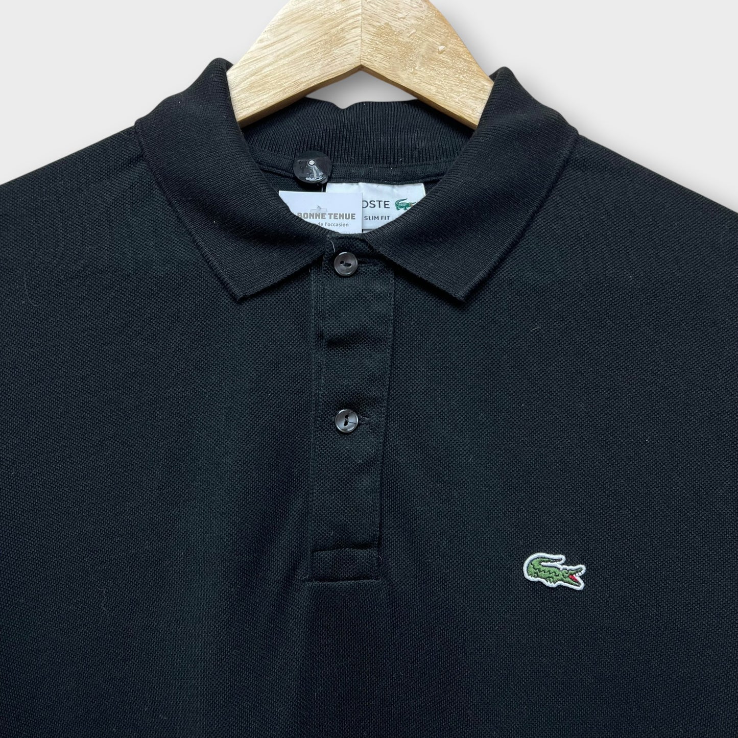 Polo Lacoste Noir - XL