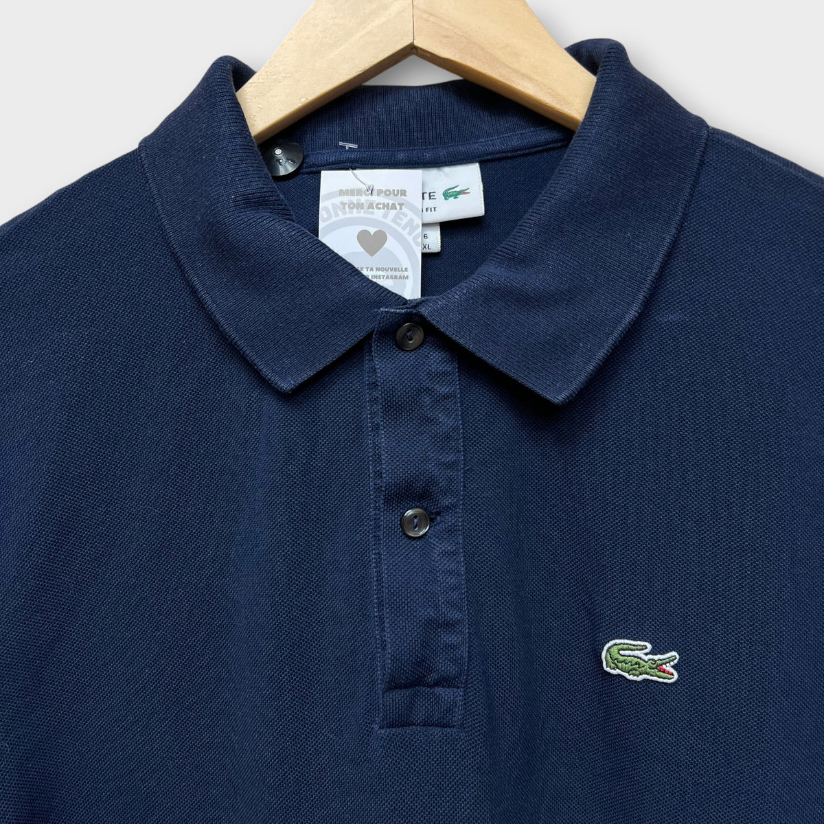 Polo Lacoste Navy  - XL