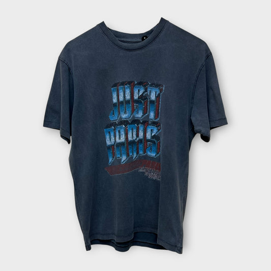 T-shirt The Kooples Just Paris Gris - S