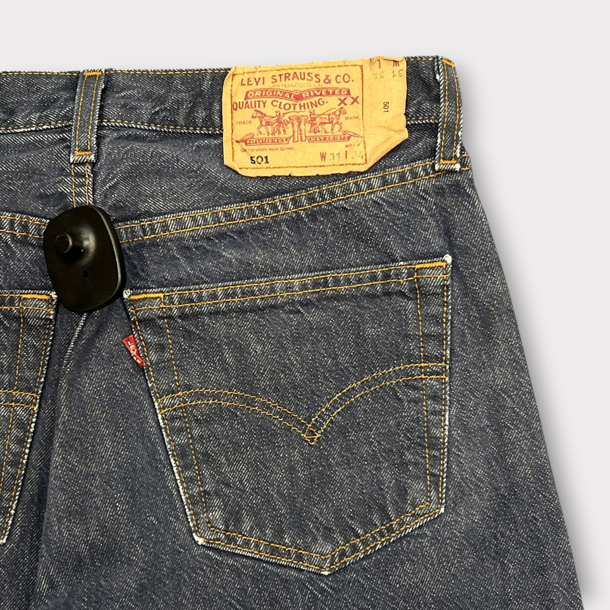 Jean Levi's 501 W31 L34 Navy - FR38
