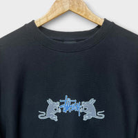 Sweat Stussy Noir - L