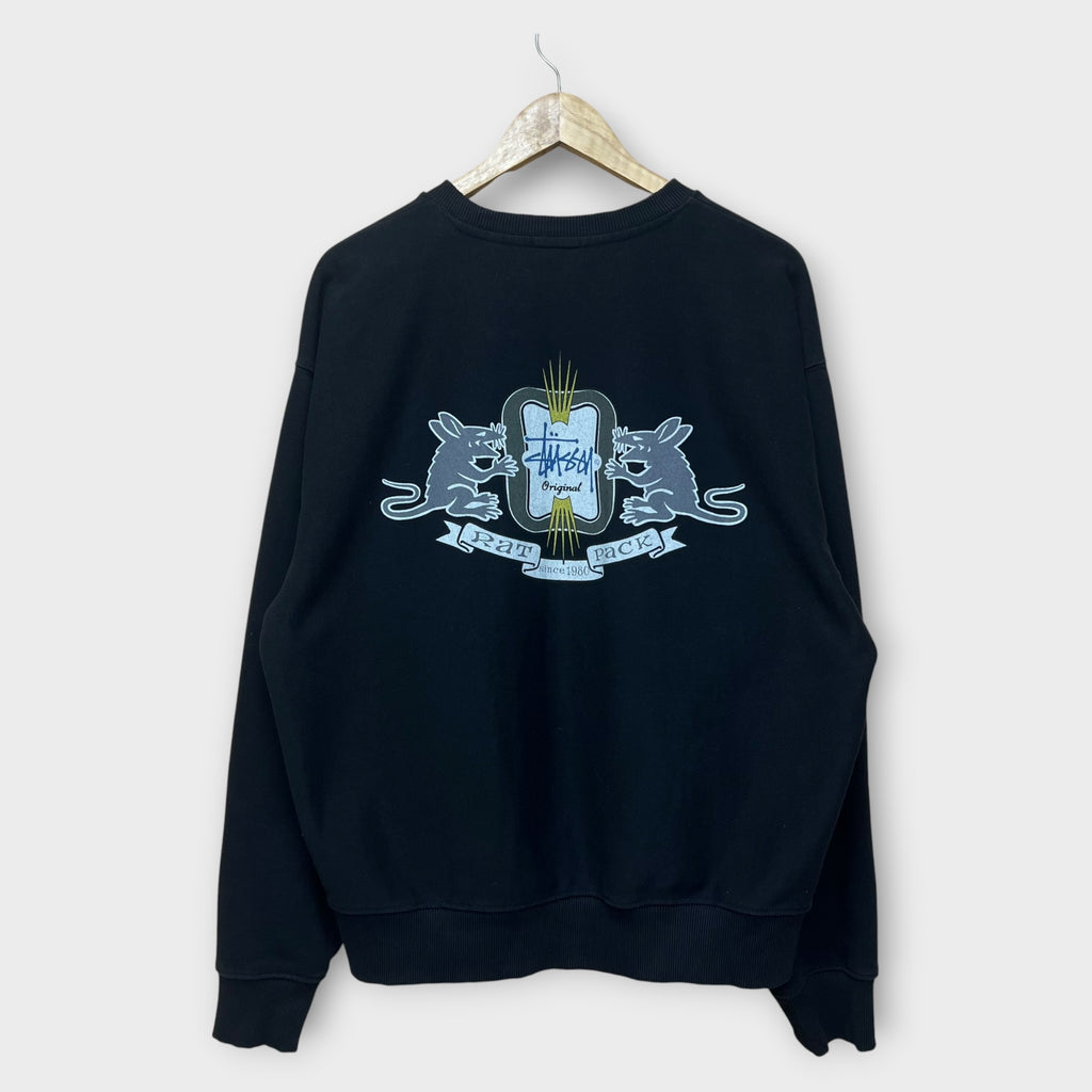 Sweat Stussy Noir - L