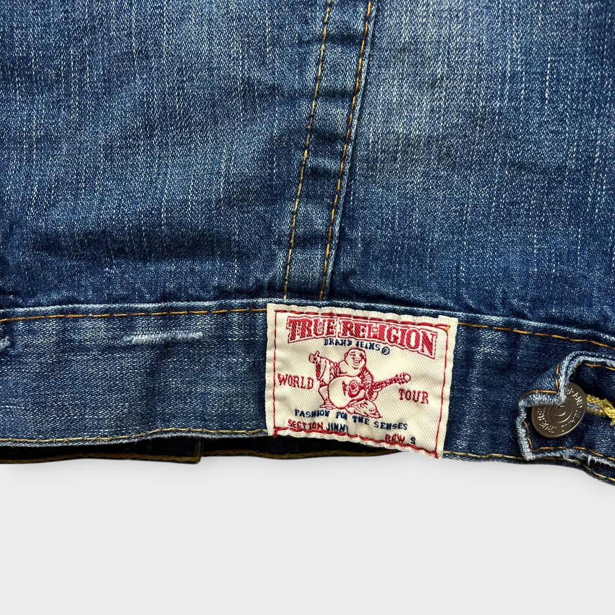 Veste Jean Vintage True Religion Bleu - S