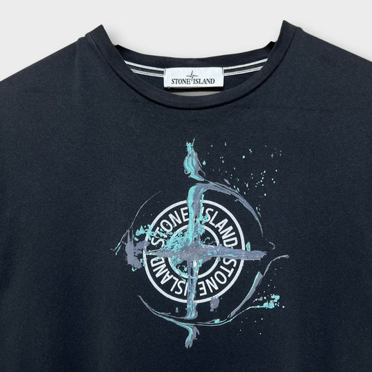 T-shirt Stone Island Noir - M