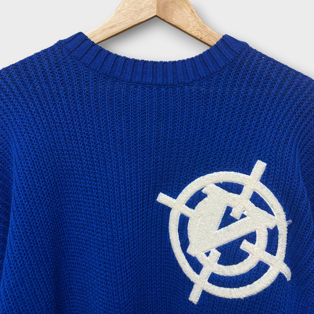 Pull Vicinity Bleu - S
