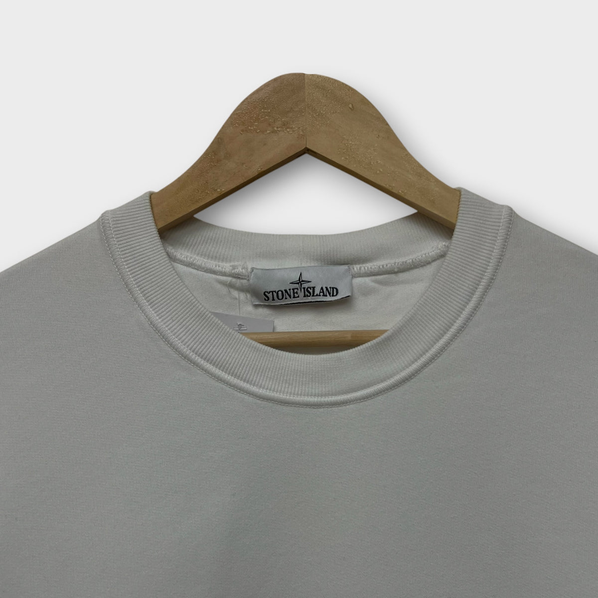Sweat Stone Island Blanc - L