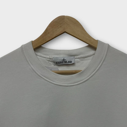 Sweat Stone Island Blanc - L