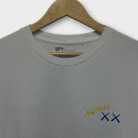 T-Shirt Kaws x Uniqlo Blanc - L