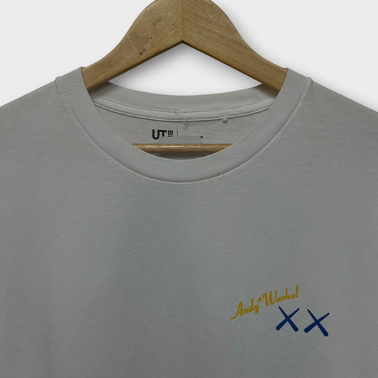 T-Shirt Kaws x Uniqlo Blanc - L