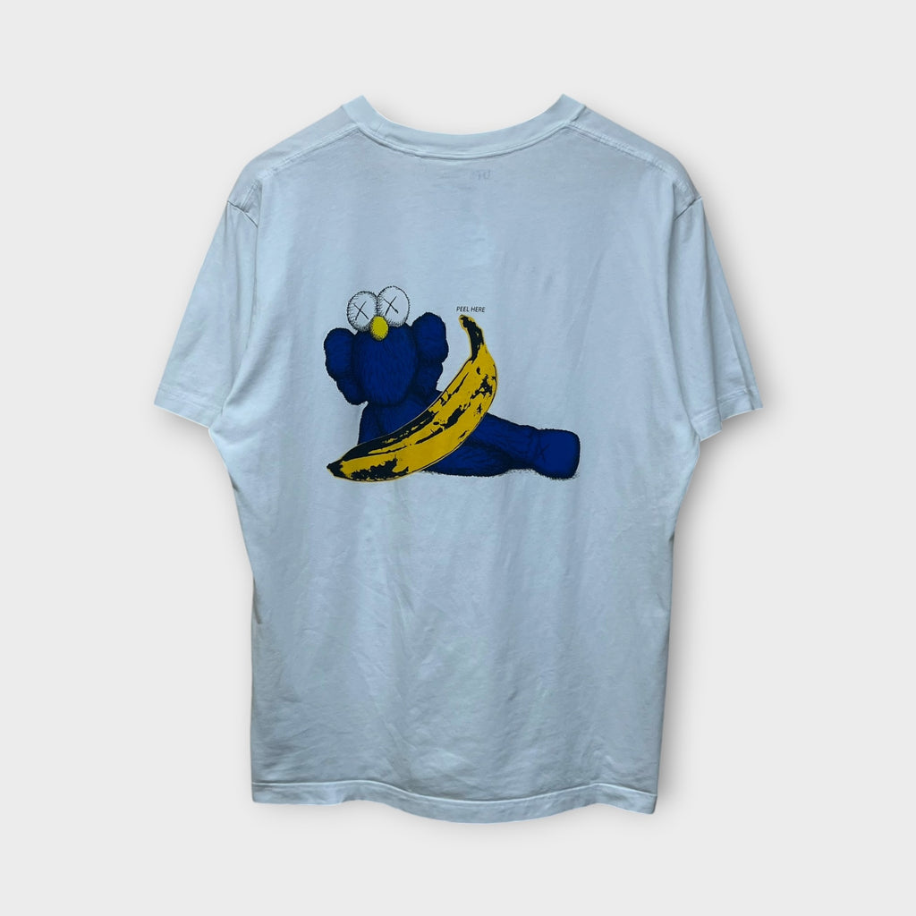 T-Shirt Kaws x Uniqlo Blanc - L