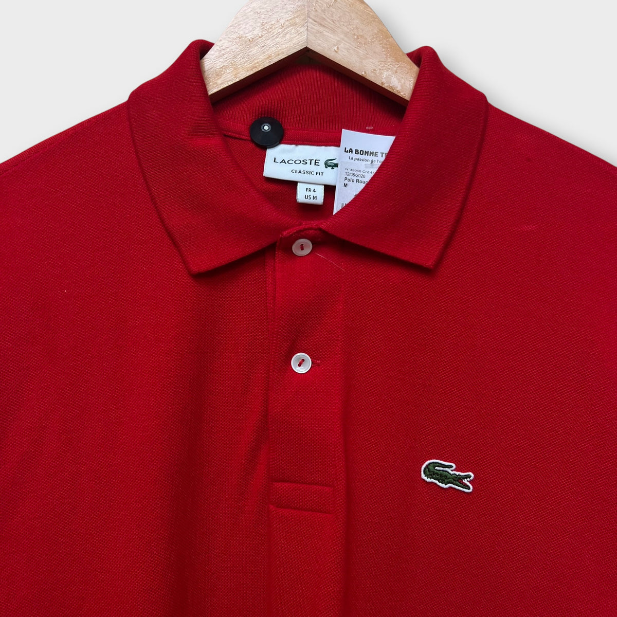 Polo Rouge Lacoste - M